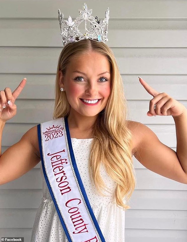 Snelling (pictured) has used her account to share news of upcoming beauty pageants, captioning her latest post on June 11: 'There is a pageant for EVERYONE!'