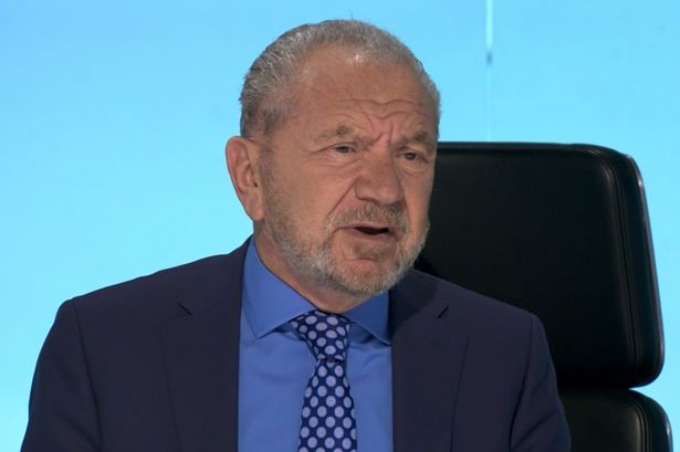 Lord Alan Sugar on The Apprentice.