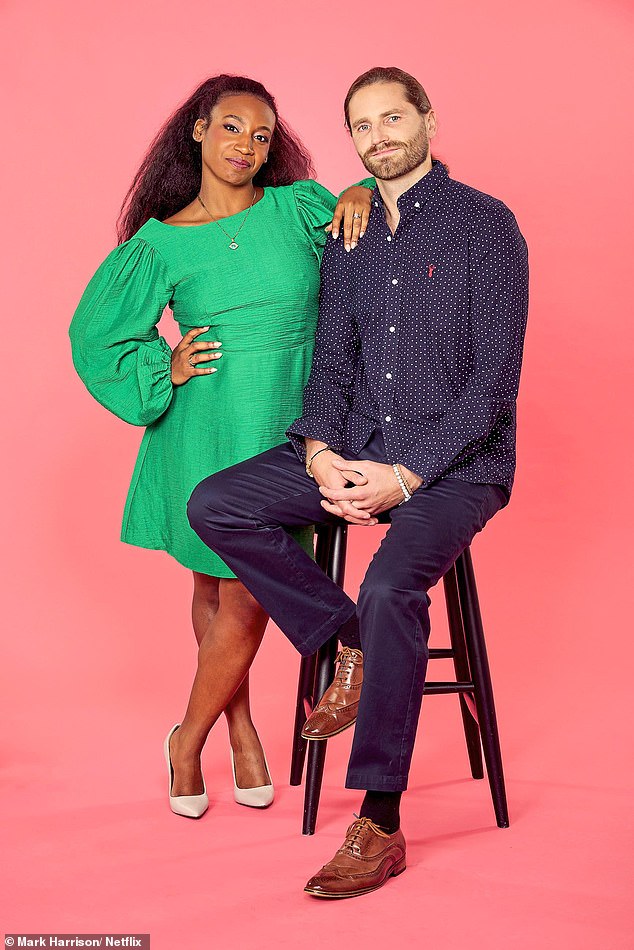 Ben Grunewald-Brydie and Nicole Stevens pictured together after appearing on Love Is Blind UK