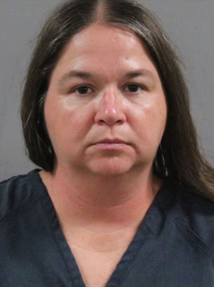 Mugshot of an Amish woman accused of drowning her son.