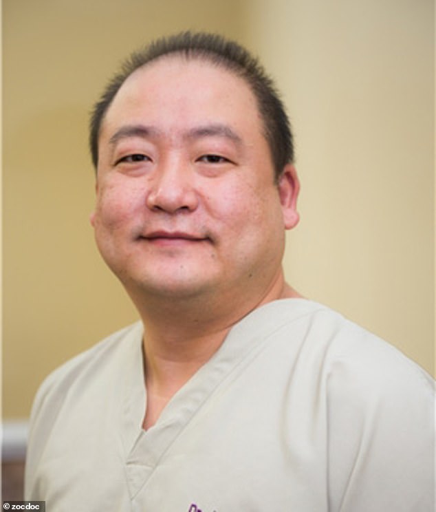 Dr James Choi, 52, (pictured) was found dead in his family home with his wife Myoung and their 15-year-old daughter Grace. Investigators suspect he murdered Myoung, also 52, and Grace before killing himself