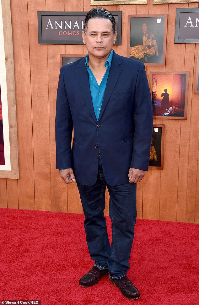 Breaking Bad actor Raymond Cruz, 60, was arrested in Los Angeles Monday in connection with suspicion of misdemeanor battery. Pictured in LA in 2019