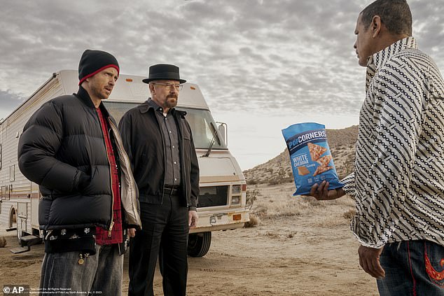 Cruz who played Tuco Salamanca on the popular series Breaking Bad and Better Call Saul. Pictured in a 2023 Super Bowl commercial