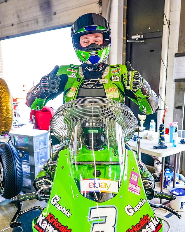 Callum Grigor has been rushed to hospital and placed into an induced coma following a crash on Saturday