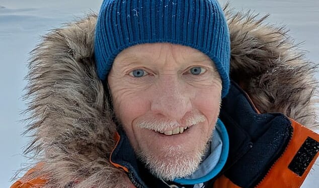 British explorer Chris Brown has made history by becoming the first person to reach seven of the planet's most inaccessible places. Pictured on his most trip to the Northern Pole of Inaccessibility