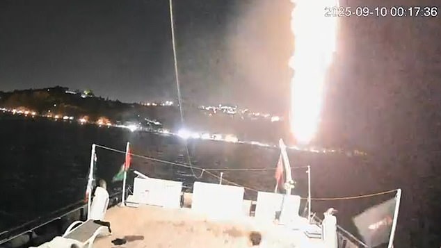 Activists on board a Gaza-bound flotilla carrying Greta Thunberg and other pro-Palestinian activists have claimed it has been the target of another drone attack