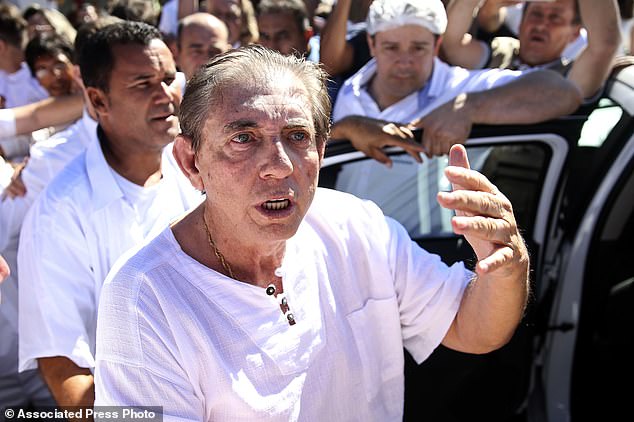 Faria - who gained international exposure in 2010 when Oprah Winfrey visited his retreat - is now serving more than 118 years in prison for multiple rapes