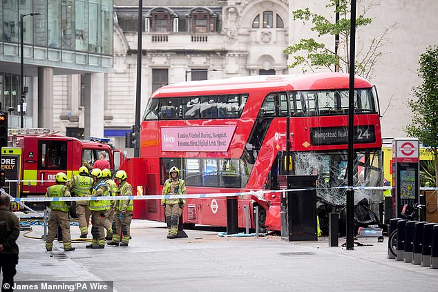 Emergency services rushed to Victoria Station, in London, earlier this morning following the incident
