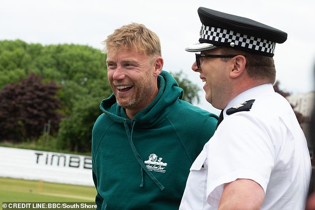 Former England captain Freddie Flintoff, though many of his teammates were privately educated, is working class to the tips of his pads