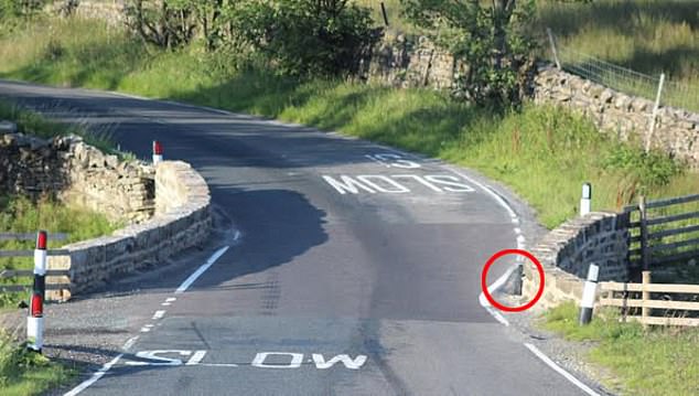 Drivers are struggling to spot the dark-coloured bell - particularly at night