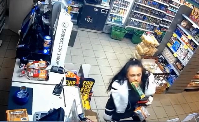 In less than three months, Houghton withdrew £7,700 from cash machines to spend, and splashed another £2,073.14 on shopping, gambling sites and Netflix and Amazon Prime subscriptions, among other items
