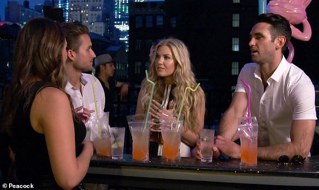 Erika filmed her segment at a New York City bar in the summer of 2018, though the episode did not air until the spring of 2019