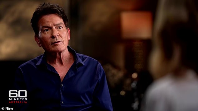 Charlie Sheen (pictured) knows how to deliver shock and awe when it comes to describing his colourful life