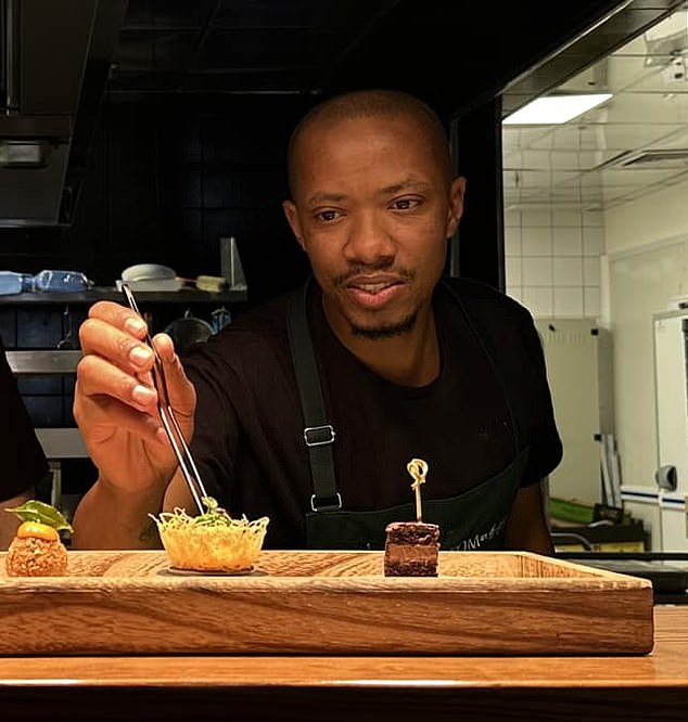 Sihle Somdaka - a chef on Richard Branson's Necker Island who is said to have died after losing control of an electric buggy on Friday night
