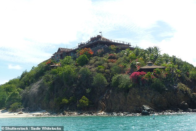 The father-of-two - hailed as a rising star of the culinary world - had just attended a raucous farewell party at the island's opulent Great House, which was once the home of Branson and his wife Joan