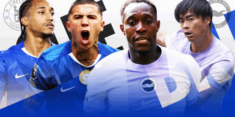 Chelsea vs Brighton LIVE SCORE: Premier League updates as Blues look to bounce back from first defeat of season