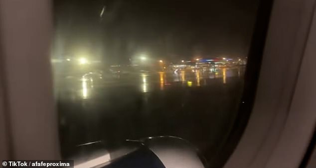 The couple described how the plane carried out a go-around manoeuvre, leaving passengers fearing for their lives