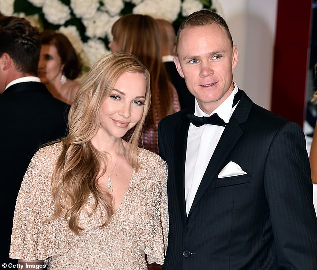 Chris Froome is 'lucky to be alive' after being involved in a training crash last week, his wife Michelle has revealed