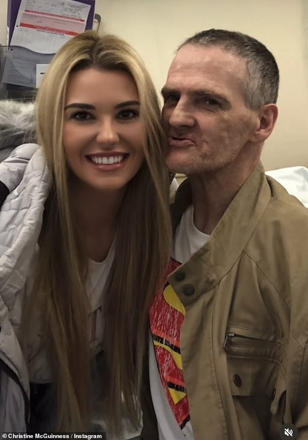Born in Blackpool, she grew up on a council estate in Liverpool to dad Johnny ¿ a heroin addict ¿ and mum Joanne, a cleaner. They split up when she was one (Christine and father pictured)