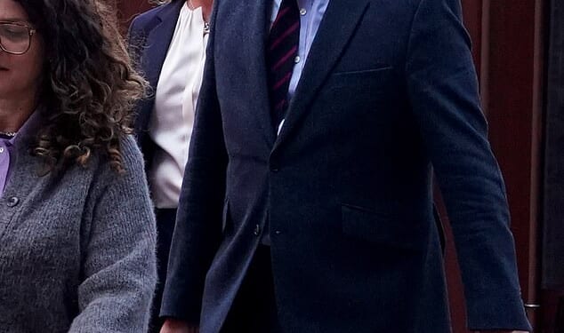 Mrs Breathwick, 53, at Birmingham Crown Court on Tuesday, supported in court by her husband Robert Thorogood, 54, creator of the BBC series Death In Paradise