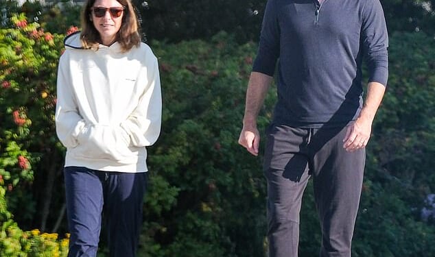 Former Astronomer CEO Andy Byron and his wife Megan appear to have patched things up months after his viral kiss cam moment with his colleague sparked affair and divorce rumors