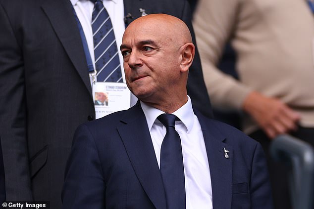 Tottenham have announced the shock departure of Daniel Levy, who has stepped down as chairman after nearly a quarter of a century in charge