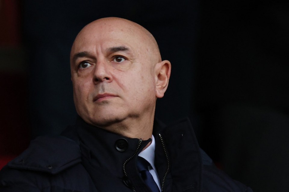 (FILES) Tottenham Hotspur's English chairman Daniel Levy reacts during the English Premier League football match between Southampton and Tottenham Hotspur at St Mary's Stadium in Southampton, southern England on March 18, 2023. Daniel Levy stepped down as Tottenham executive chairman in a shock move on September 4, 2025 after a controversial reign lasting nearly 25 years. (Photo by Adrian DENNIS / AFP) / RESTRICTED TO EDITORIAL USE. No use with unauthorized audio, video, data, fixture lists, club/league logos or 'live' services. Online in-match use limited to 120 images. An additional 40 images may be used in extra time. No video emulation. Social media in-match use limited to 120 images. An additional 40 images may be used in extra time. No use in betting publications, games or single club/league/player publications. / (Photo by ADRIAN DENNIS/AFP via Getty Images)