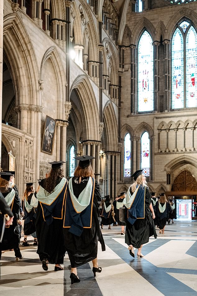 Cathedral celebration: A York St John graduation in splendid York Minster