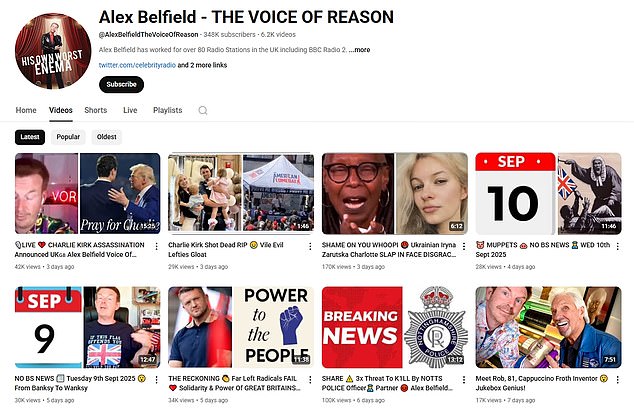 He still has almost 350,000 followers on YouTube, and has used his videos to criticise some of his victims without directly naming them