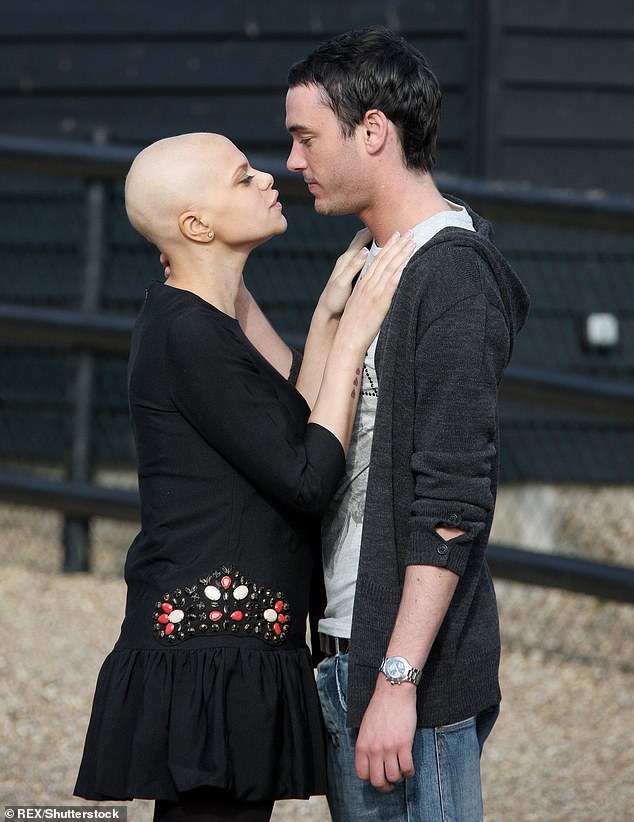 Jade Goody's widower Jack Tweed has weighed in on the mystery surrounding his late wife's 'missing' millions, questioning whether her sons will benefit as she intended (pictured in 2009)