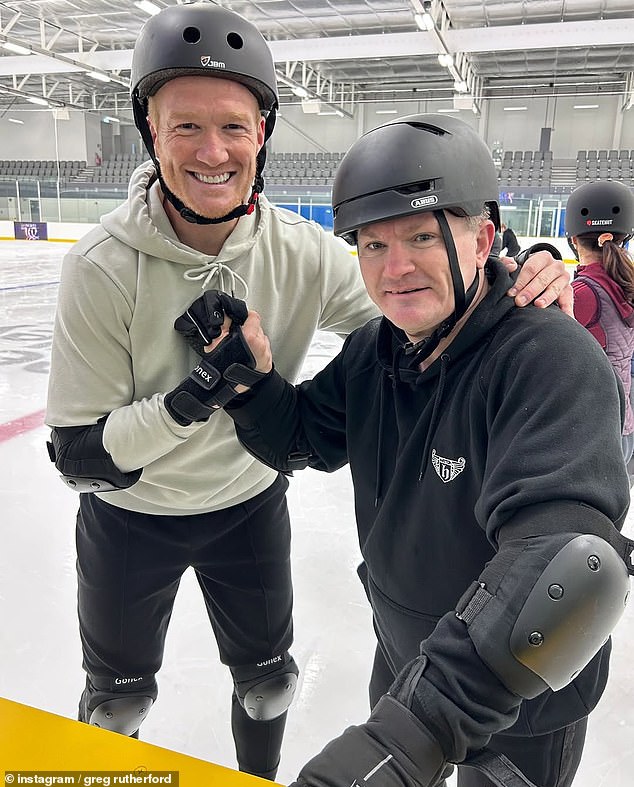 Ricky Hatton's Dancing On Ice co-stars had earlier led tributes to the former world boxing champion who has died age 46. Olympian Greg Rutherford competed alongside Ricky on the 2024 series of Dancing On Ice, and shared a photo of the two sportsman smiling on the rink