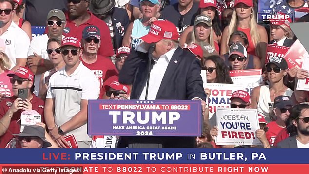 Trump was shot during a campaign rally in Butler, Pennsylvania, back in July 2024