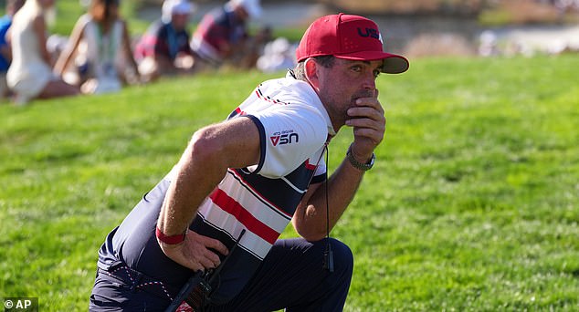 Before the tournament, Trump had called for Keegan Bradley to play for the US team