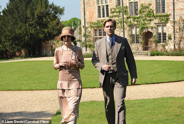 The 42-year-old is best known for his polished, period-drama persona as Matthew Crawley in Downton Abbey