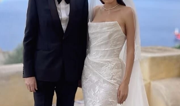 It was a family affair worthy of rock royalty as Duran Duran turned out in force at the weekend for bassist and founding member John Taylor¿s daughter Atlanta de Cadenet¿s wedding celebrations in Sicily (Atlanta and John pictured together at the wedding)