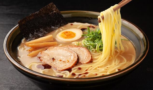 Ramen is a traditional Japanese dish which has caught on in the UK