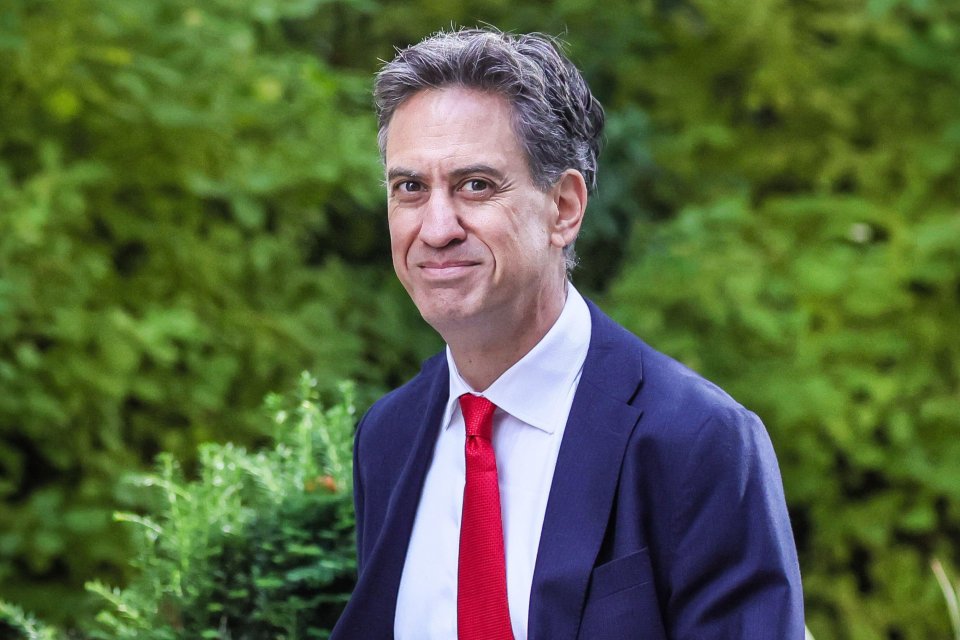 Ed Miliband, Secretary of State for Energy Security and Net Zero, MP Doncaster North.