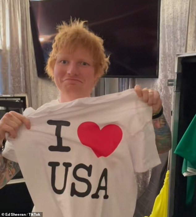 The English singer, 34, is no stranger to travelling the world for his work, but revealed in a podcast interview that he would be 'settling' in the States with his family while on tour