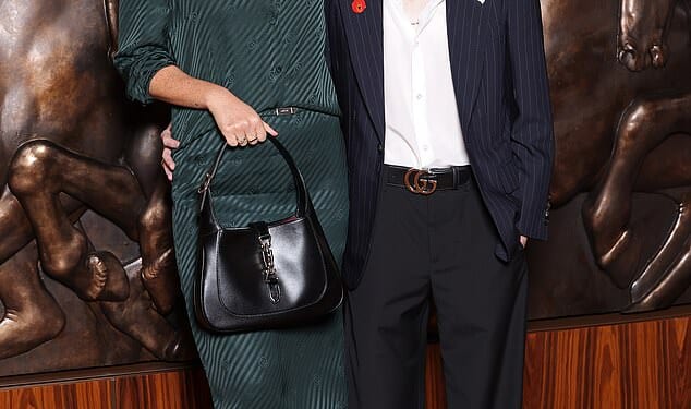 Elliot Page and his new girlfriend Julia Shiplett made their red carpet debut at the Gucci Spring Summer 2026 photocall during the Milan Fashion Week on Tuesday