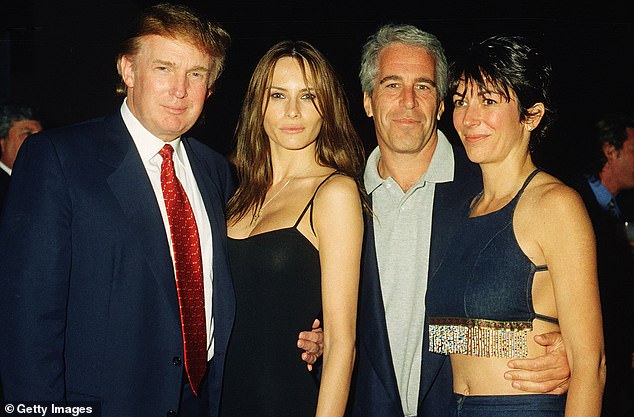 Prominent Republicans and Democrats have called on the Trump administration to release the documents (Pictured: President Trump and First Lady Melania with Epstein and Ghislaine Maxwell in 2000)