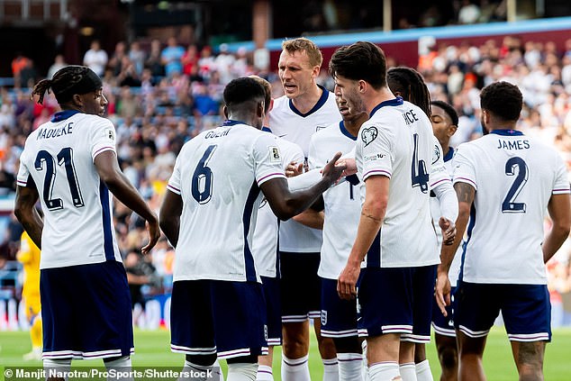 England strolled to a comfortable but dull 2-0 victory over Andorra at Villa Park