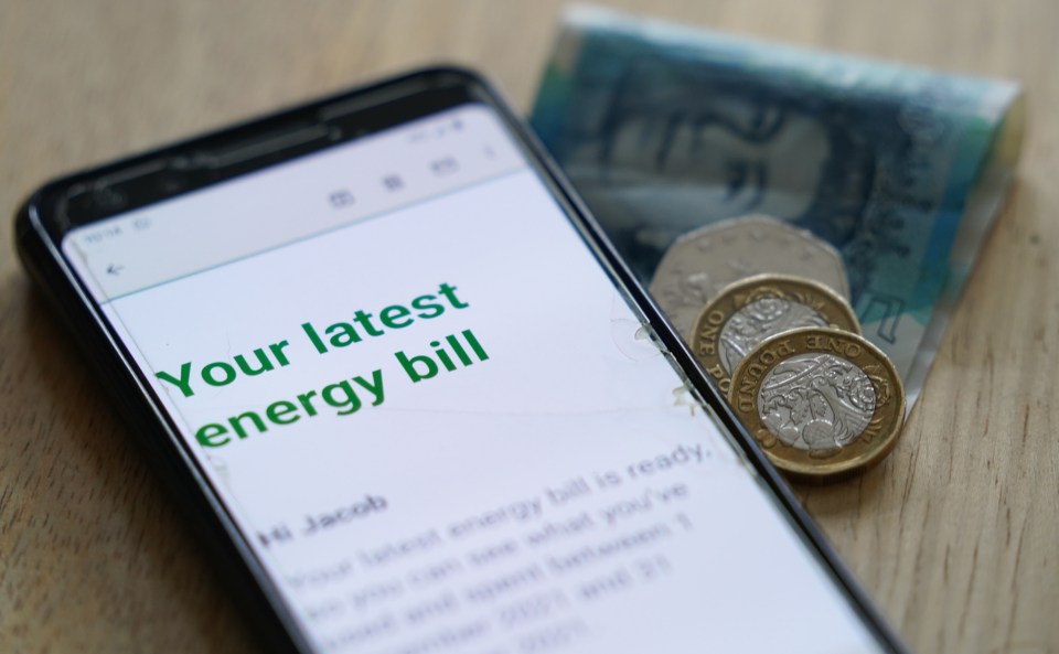 File photo dated 03/02/22 of an online energy bill. Households are expected to learn that their energy bills will rise by around 1% in October when the regulator updates its price cap. Ofgem, which sets the limit on what energy companies can charge customers, is set to confirm its latest price cap on Wednesday. Issue date: Wednesday August 27, 2025. PA Photo. Photo credit should read: Jacob King/PA Wire