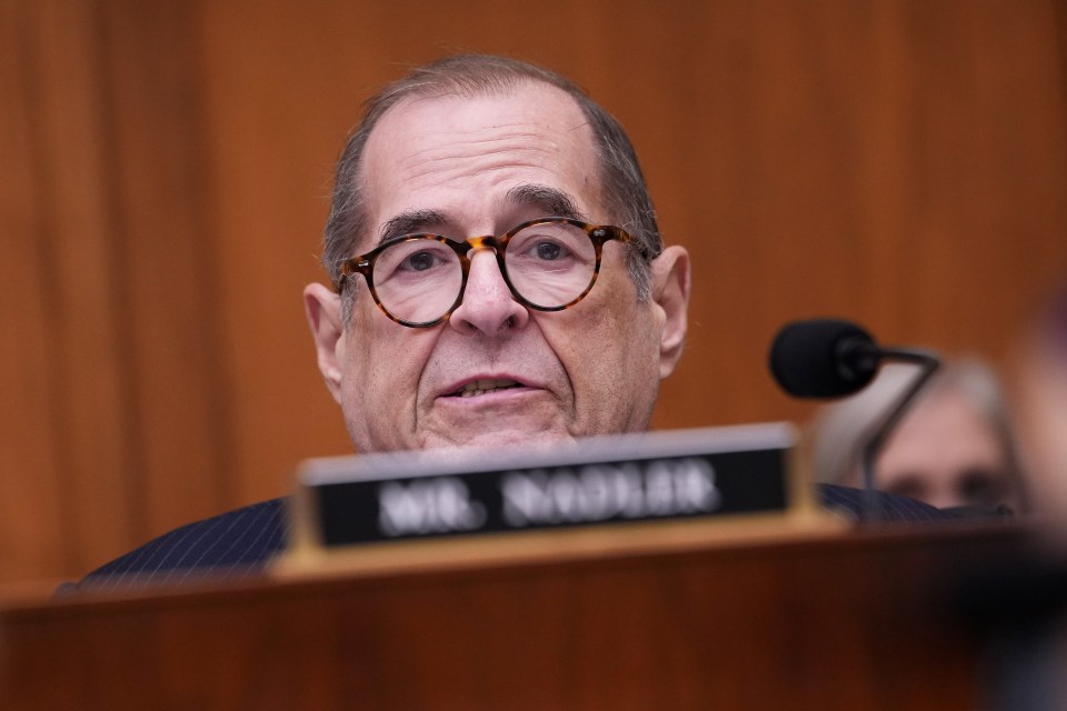 Rep. Jerrold Nadler speaking at a House Judiciary Committee hearing.