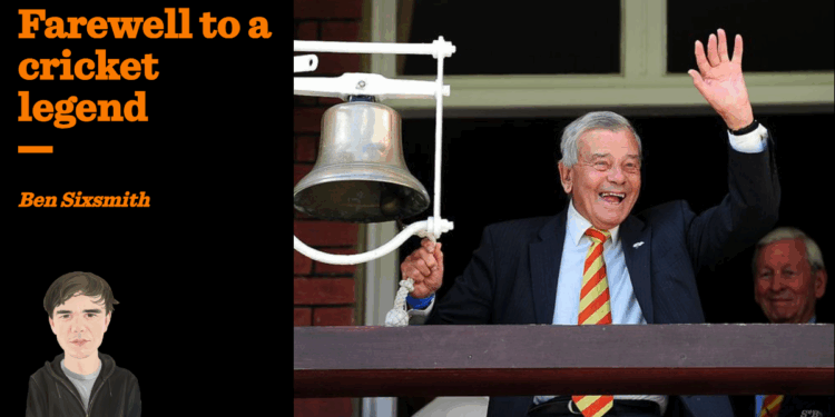 Farewell to a cricket legend | Ben Sixsmith
