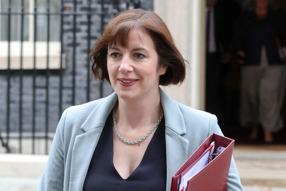 Bridget Phillipson, Education Secretary, leaving 10 Downing Street.