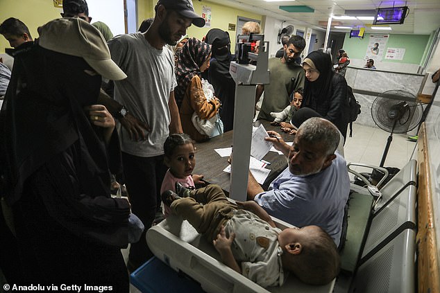 It is understood the youngsters are currently being cared for by medics in a neighbouring country before being flown to the UK for specialist treatment