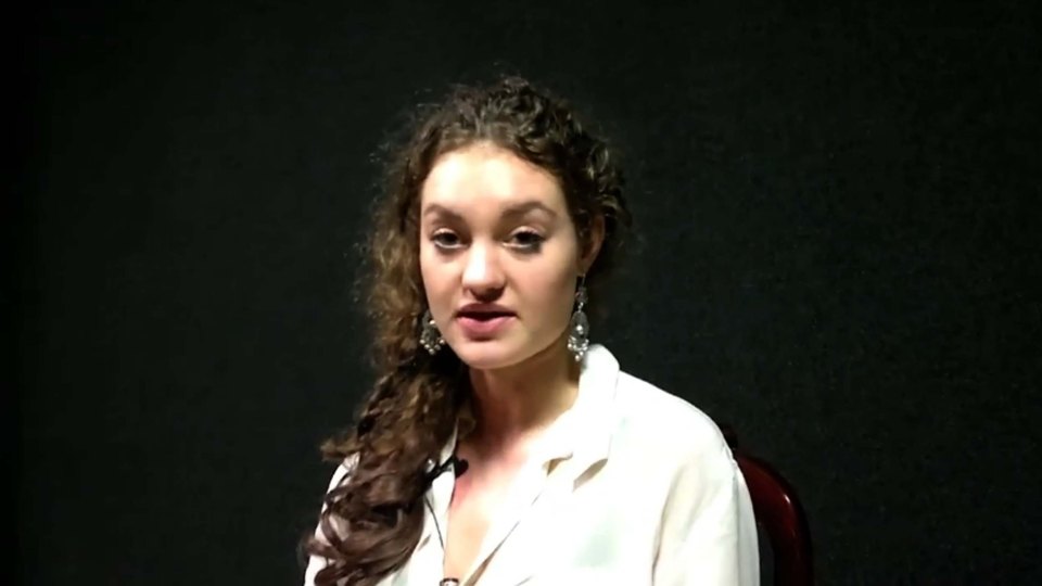 Constance Marten speaks during an interview.