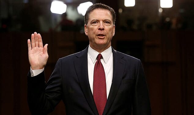 Former FBI Director James Comey is reportedly expecting to be indicted for lying to Congress