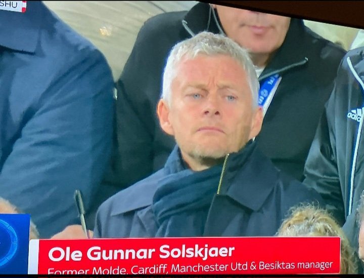 Ole Gunnar Solskjaer, former manager of Molde, Cardiff, Manchester United, and Besiktas.