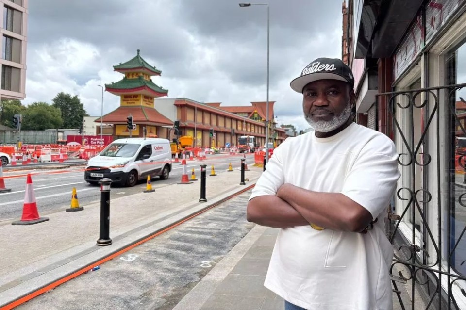 Ernest Armakpado, the owner of an Ancoats barbers says he has been forced to call time on his business after 43 years thanks to overrunning roadworks saw him rack up £7,000 of losses., A Manchester council project is installing cycle lanes and upgrading pedestrian crossings on Oldham Road, near the famous Wing Yip superstore., It began in February, and was initially projected to finish in late April  but its completion date has repeatedly been moved back to July, then September, and now winter 2025